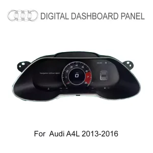 لوحة عدادات أودي A4L رقمية مقاس 12.3 بوصة مع ترقية CarPlay