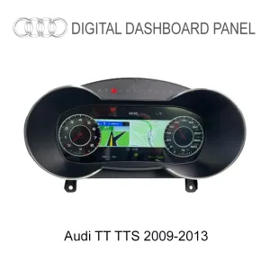 لوحة عدادات رقمية قياس 12.3 بوصة لأودي TT 2009-2013