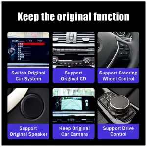 وحدة رأس BMW X1 بنظام أندرويد 2009-2015 | وحدة استريو بنظام أندرويد 2009-2015 | CarPlay