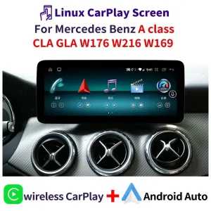 وحدة رأس مرسيدس-بنز W169 W169 بنظام أندرويد 2012-2018 | 10.25″ 12.3″