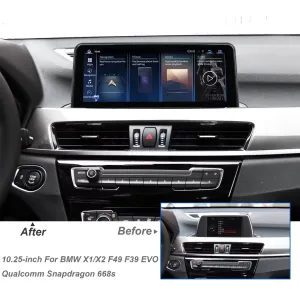 وحدة رأس BMW X1 بنظام أندرويد 2009-2015 | وحدة استريو بنظام أندرويد 2009-2015 | CarPlay