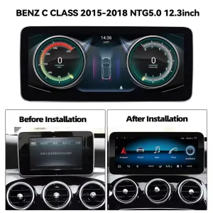 وحدة رأس مرسيدس NTG5.0 لنظام أندرويد W205 W176 W212 2015-2018