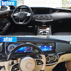 وحدة رأس مرسيدس S-Class Android