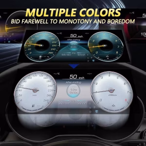 مجموعة عناصر مرسيدس C GLC الرقمية لعام 2017 W205 NTG 5.0 | 12.3 ″ CarPlay