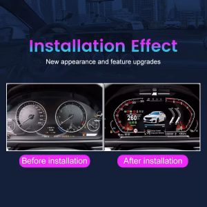 لوحة العدادات الرقمية للفئة BMW 3 Series 2013-2020 | شاشة LCD OEM مقاس 12.3 بوصة