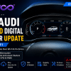 تحديث لوحة العدادات الرقمية LCD/LED لسيارات فولكس فاجن وأودي