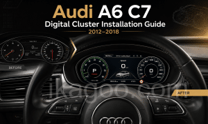 كيفية تركيب لوحة العدادات الرقمية Audi A6 C7 (2012-2018)