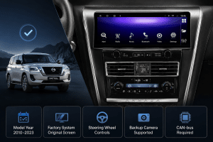 توافق نظام Android Car Stereo بنمط OEM
