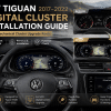 دليل تركيب المجموعة الرقمية Volkswagen Tiguan MQB (2017-2022)