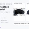 دليل شراء مجموعة العدادات الأصلية لسيارة فولكس فاجن جولف MK5 وترقية مجموعة العدادات الرقمية YB-134