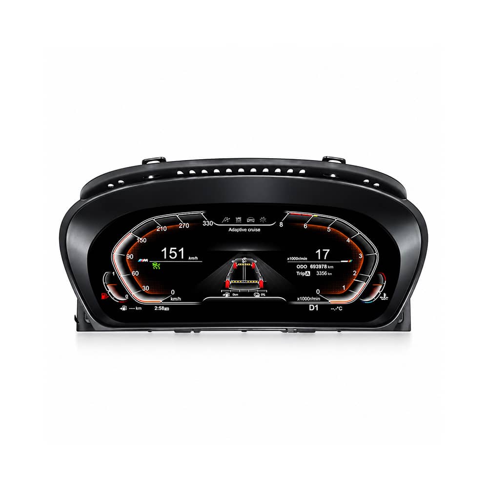 BMW E60 instrument cluster replacement digital cluster for 2003 to 2009 BMW E60 and E61