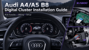 دليل تركيب العدادات الرقمية لأودي A4 A5