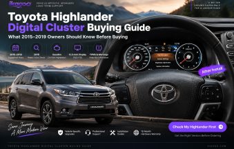 دليل شراء لوحة العدادات الرقمية لتويوتا هايلاندر: ما يجب أن يعرفه مالكو 2015–2019 قبل الشراء